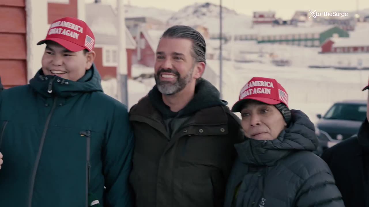 Art of the Surge: A look at Donald Trump Jr's historic trip to Greenland.