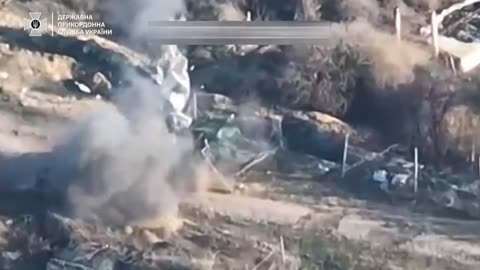 Ukrainian Drones Descend On Russian Outpost in the South(Incredible Footage)