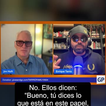 Enrique Tarrio – They gave me 22 years just for not incriminating President Trump