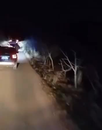 Convoy of Islamists on their way to Lebanon border