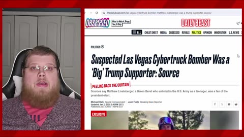 Cybertruck Bomber Was a Huge Trump Supporter, What Really Happened?