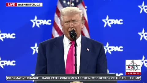 FULL SPEECH: President Donald J. Trump Headlines CPAC 2025! - 2/22/25