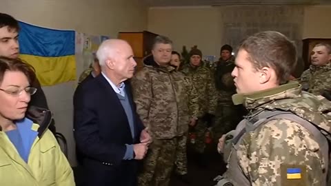 US Senators McCain & Graham - Kiev 2016