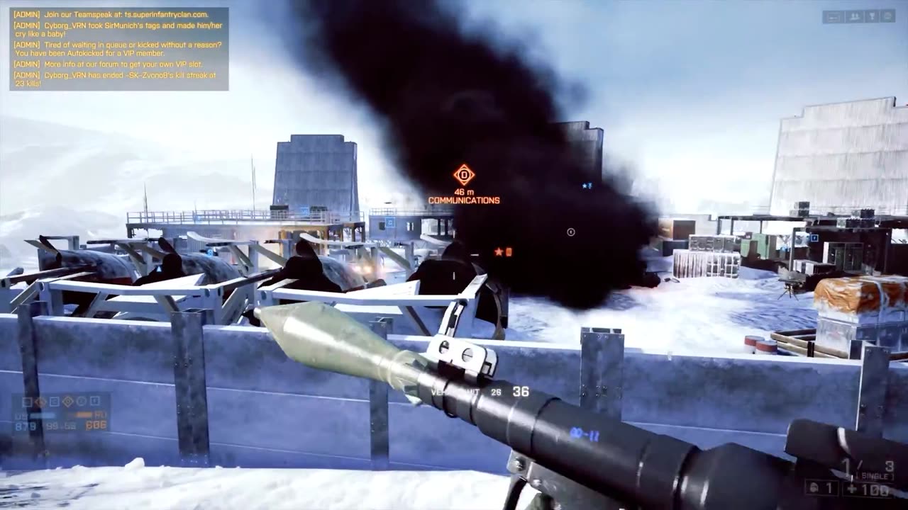BATTLEFIELD 4 - SNOW PATROL- Conquest Large
