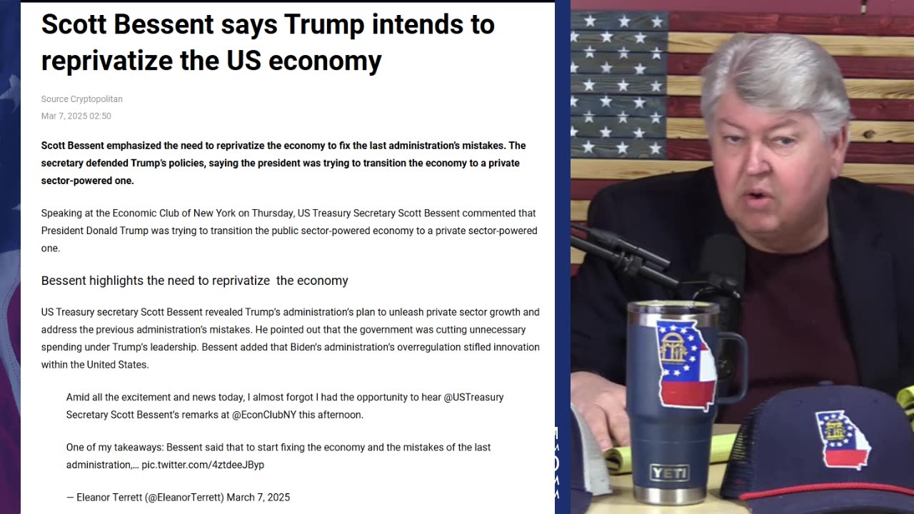 Trump Tariffs Unleashed: Bessent Slams Fake Economy and Government Bloat