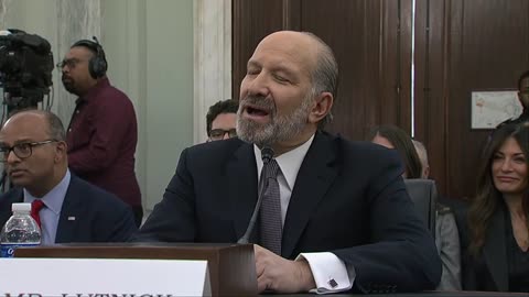 Trump Commerce Secretary nominee Howard Lutnick is grilled by Senate members