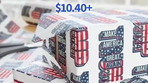 New Trump MAGA Wrapping paper