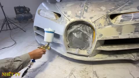 Full 365 days to homemade a Bugatti supercar