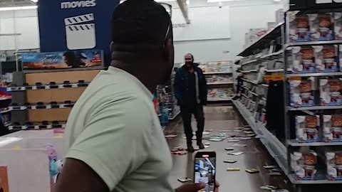 Yelling Man Destroys Store And Lights Own Beard On Fire