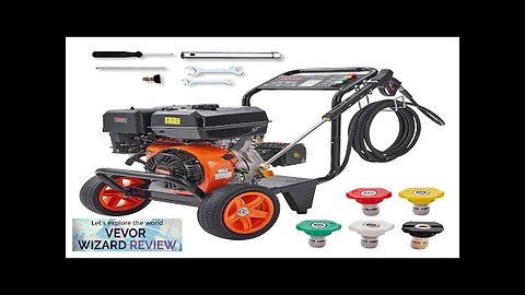 VEVOR Gas Pressure Washer 4400 PSI 4.0 GPM Gas Powered Pressure Washer Review