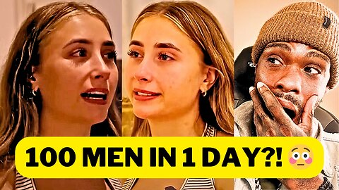 100 Men in 1 Day?! She Breaks Down Afterward! 😳