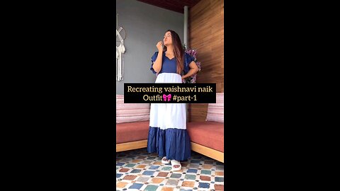 Recreating vaishnavi naik outfit🎀