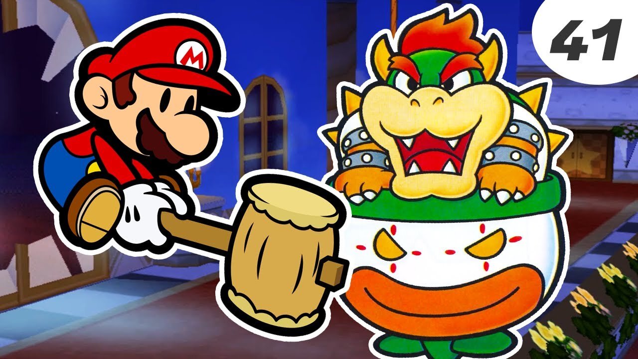 Paper Mario Ep.41 - Bowser fugindo!