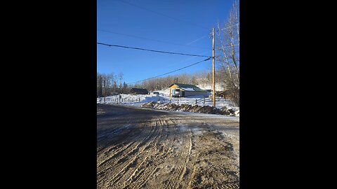 ❄💪 Making the Yard Safer – Backhoe Style! 🚜❄