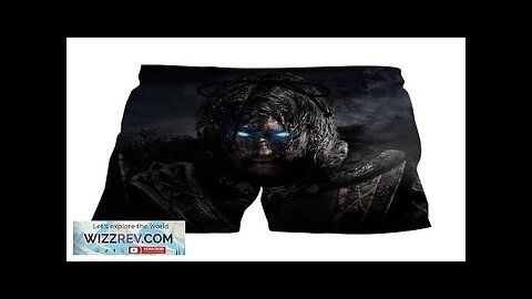 Middle Earth Shadow of Mordor Poster Full Print Beach Shorts Review