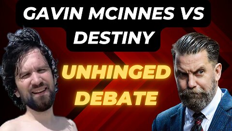 Gavin McInnes and Destiny go at it in unhinged debate.