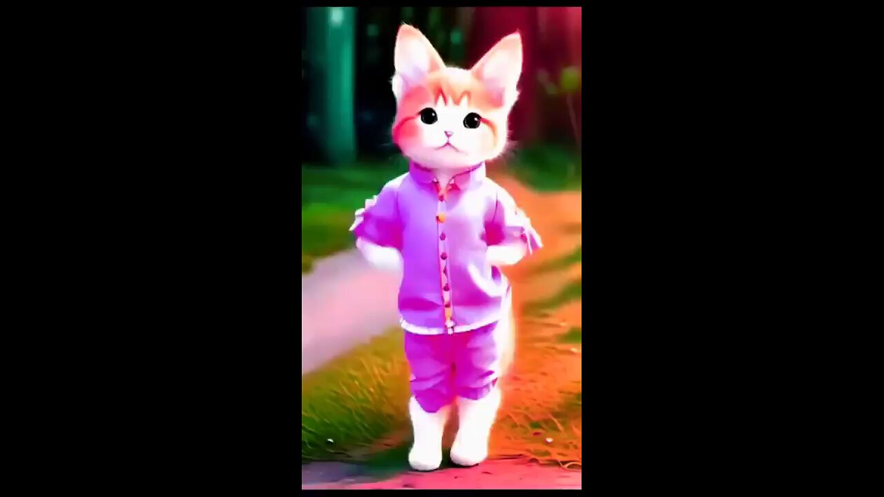 cute cat dance 🐈#cat #cotton ##animaldance #catdance #funny #catvideos #shortcat #shorts #short