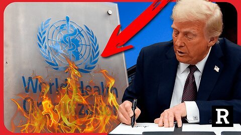 Trump just DESTROYED the WHO with the stroke of a pen | Redacted w Natali and Clayton Morris