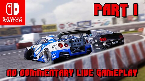 No Commentary Live Gameplay: CarX Drift Racing Online - Part 1 (Switch)