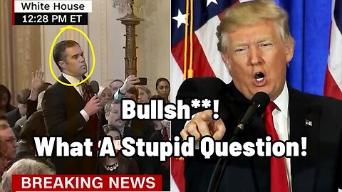 BRUTAL: Trump HUMILIATES CNN's Jim Acosta To His Face...The Crowd Goes CRAZY!!!