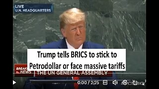 Trump threatens BRICS over dollar displacement