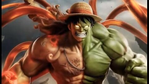 Luffy X Hulk Fusion