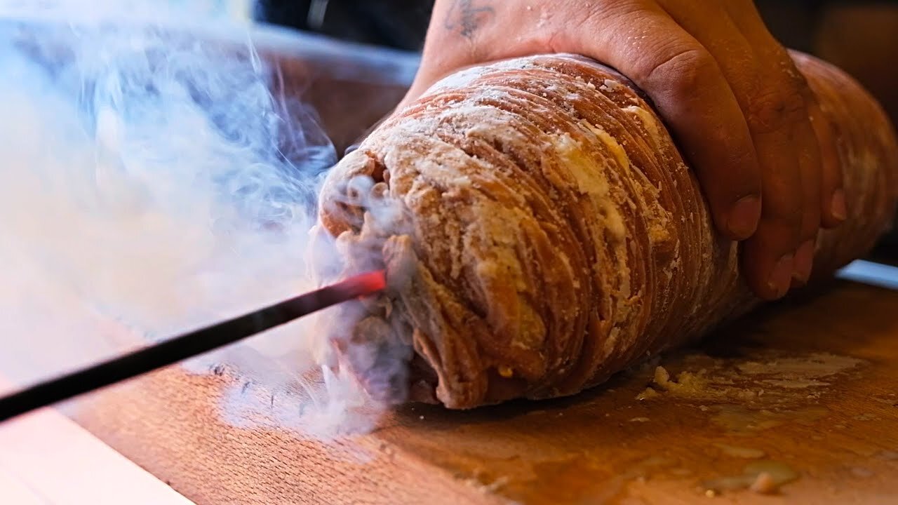 Amazing Dish Of Lamb Intestines! Banned in Europe! Most Popular Turkish Street Food Kokorech Recipe