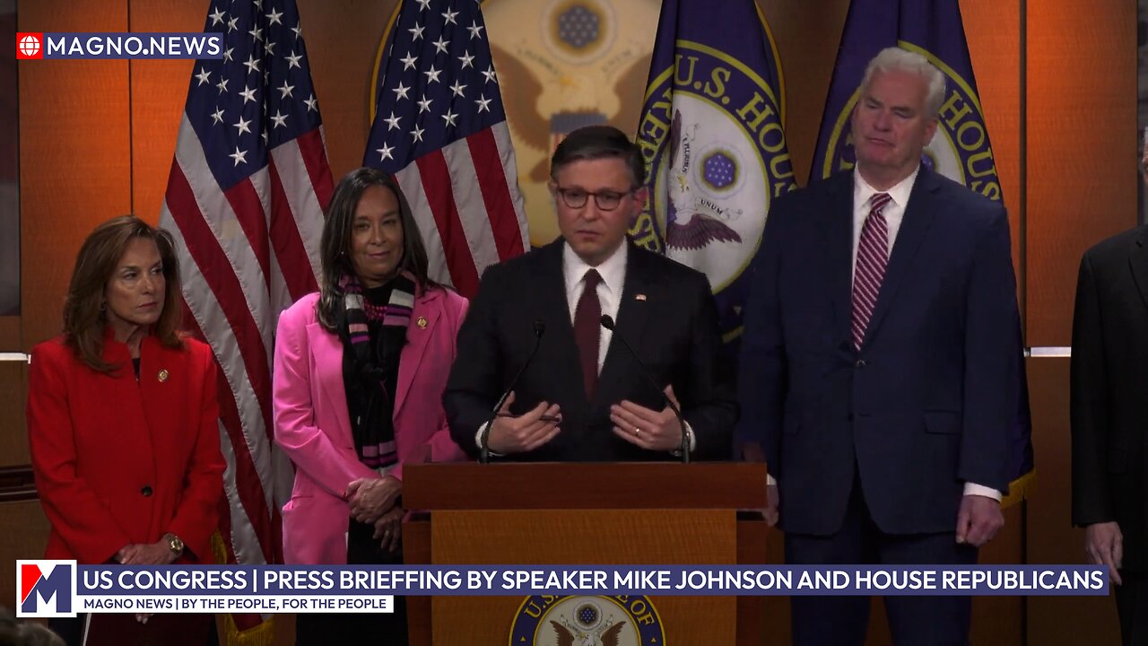 US Congress | Briefing by Speaker Mike Johnson and House Republicans (Feb 05, 2025) [LIVE]