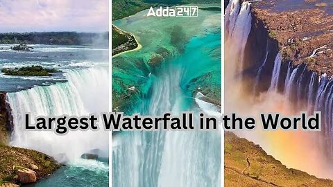 The Largest Waterfall in the world 🌎