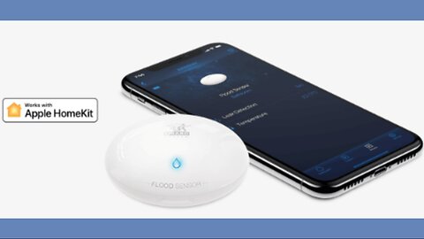 Water & Temperature Sensor Homekit enabled water leakage detector