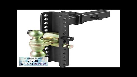 VEVOR Adjustable Trailer Hitch 10-Inch Drop & 8.5-Inch Rise Hitch Ball Mount Review