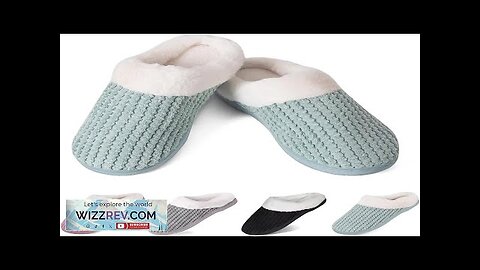 YALOX Slippers for Womens Warm Memory Foam Anti-Slip House Shoes Comfortable Cotton Review