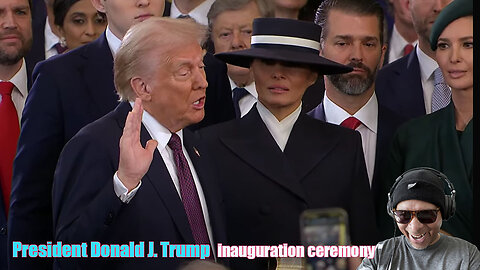 Donald J. Trump's 'Presidential Inauguration Ceremony' Reaction!