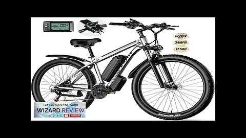 E·Bycco 29” Electric Bike for Adults 48V 17.5AH Battery 750W Peak 1000W Review