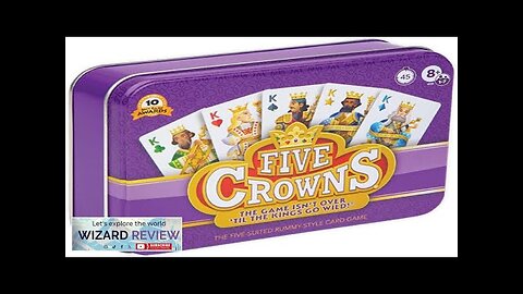 PlayMonster Five Crowns Collectible Tin – Card Game for Kids and Adults Review