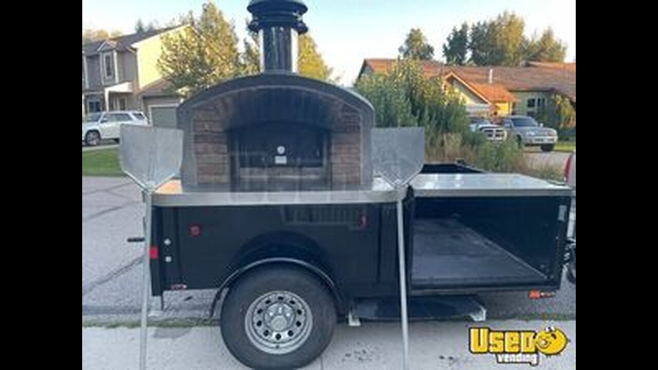 Like New - 2018 Wood Fired Pizza Concession Trailer with Forno Bravo Oven for Sale in Colorado!