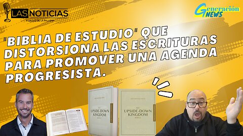 "Biblia de estudio" que distorsiona las Escrituras para promover una agenda progresista.