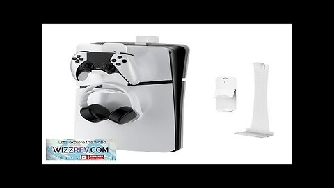 JYS PS5/PS5 Slim Wall Mount Bracket Universal Fit Disc/Digital Edition with Controller Review