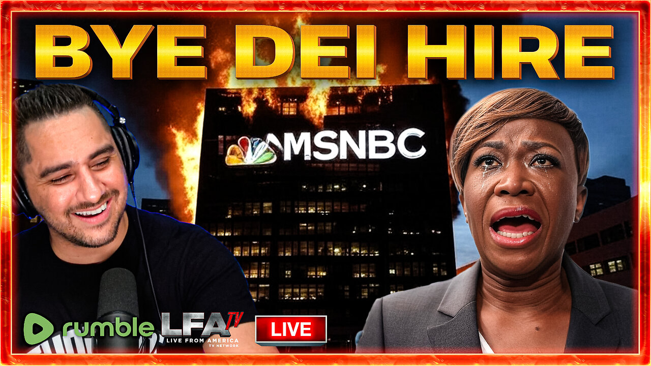 DEI JOY REID GETS DROPPED BY MSNBC | BASED AMERICA 2.25.25 6PM