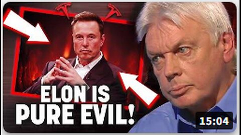 "Elon Musk is a CON MAN” David Icke Exposes BILLIONAIRE Musk