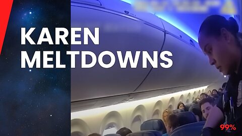 Insane Karen Meltdowns on Airplanes: Cops Save Passengers from Chaos!