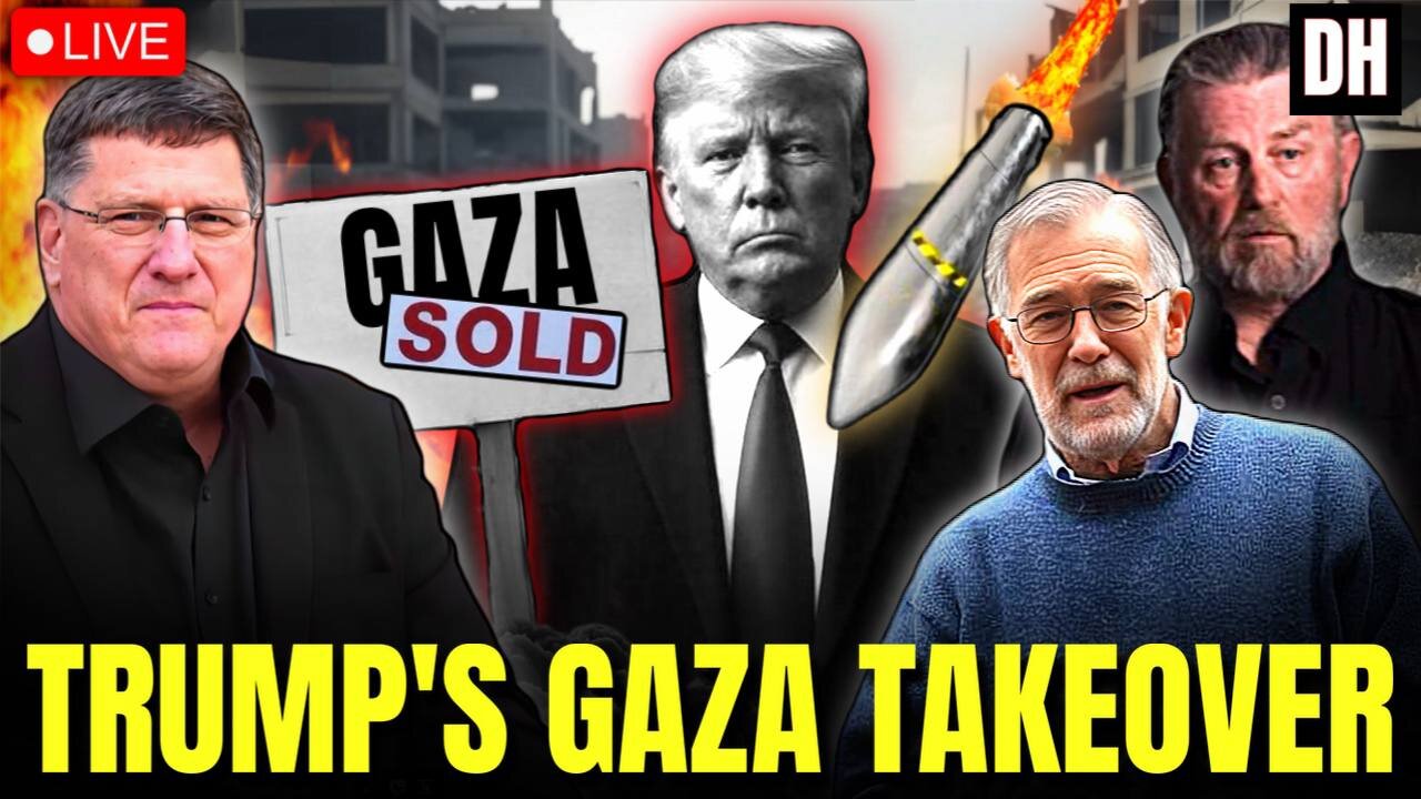 Scott Ritter, Larry Johnson & Ray McGovern: Trump & Israel's Gaza TAKEOVER–WW3 in Middle East?