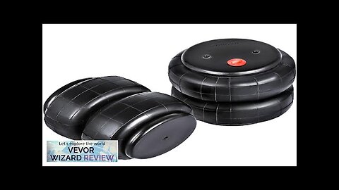 VEVOR D2600 Two Air Bags Single Port 1/2"npt Air Springs Suspension Review