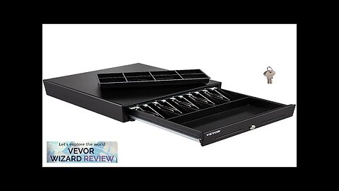 VEVOR Cash Register Drawer 16" 2 Unlocking Ways Fully Removable Design Review