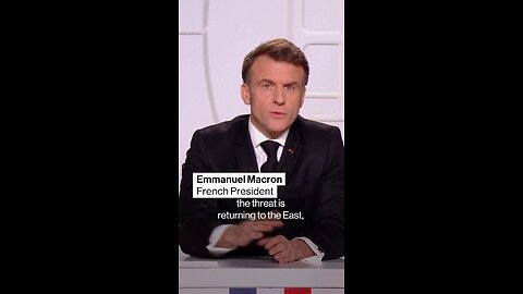 Macron says Russia will be threat to europe for years to come