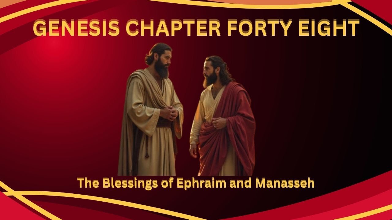 Genesis Chapter 48 Bible Study: Jacob's Blessing of Joseph's sons, Ephraim and Manasseh