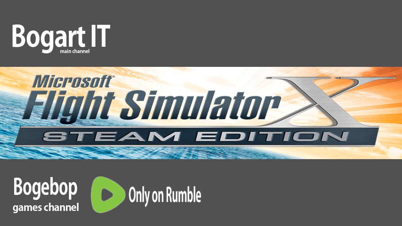 Microsoft Flight Simulator X - Steam Edition... just flyin'