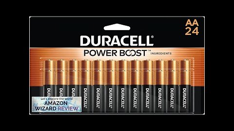 Duracell Coppertop AA Batteries with Power Boost Ingredients 24 Count Pack Double Review