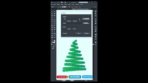 Tree effect Blend too full tutorial