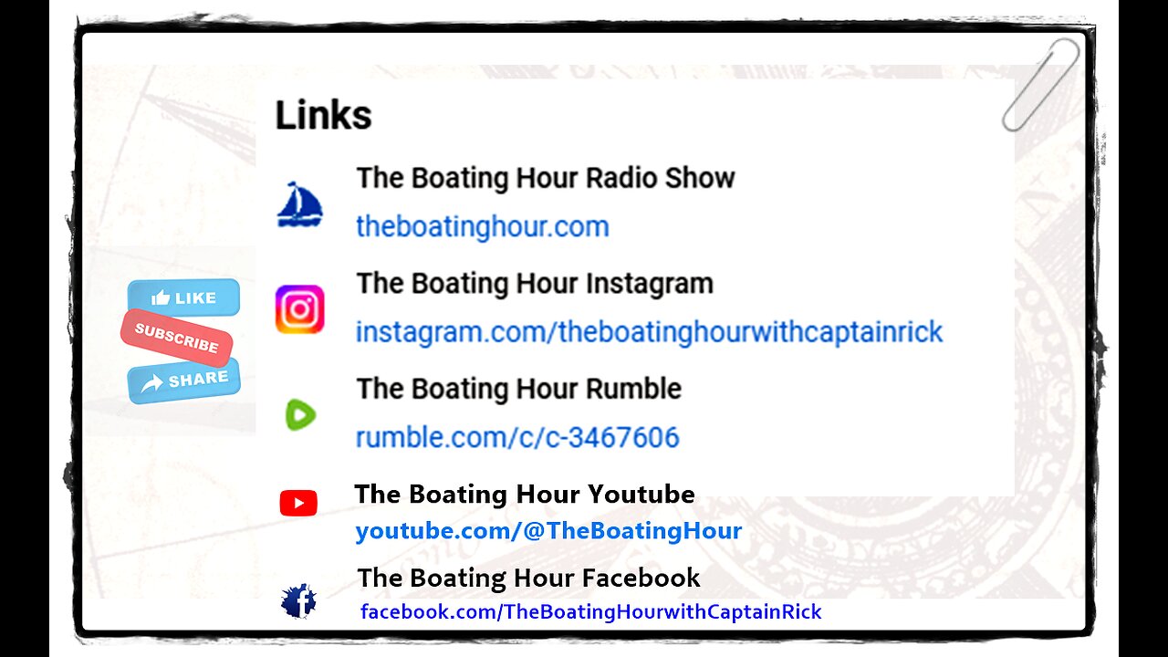 The Boating Hour Radio Show with Captain Rick 03-29-2025